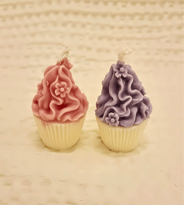 Mini Cupcake Beeswax Candles