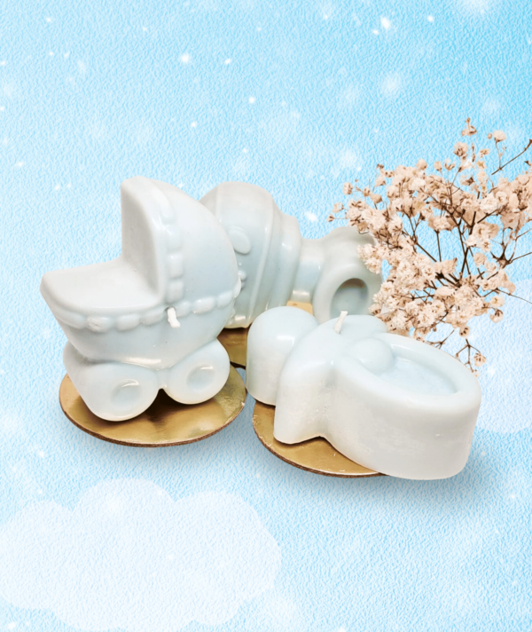Baby Accessory Candles - Set of 03