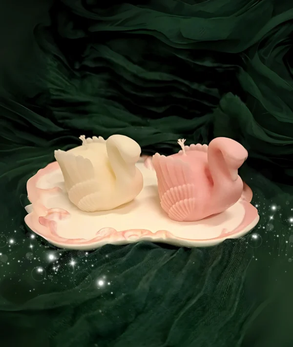 Beeswax Swans
