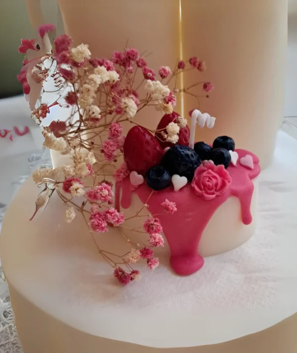 Handcrafted Pastry Decorative Candle