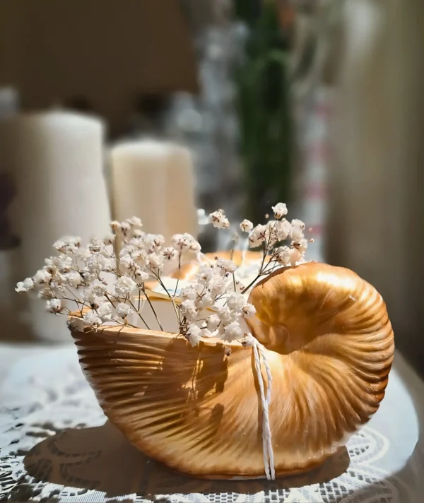 Handcrafted Decor Shell